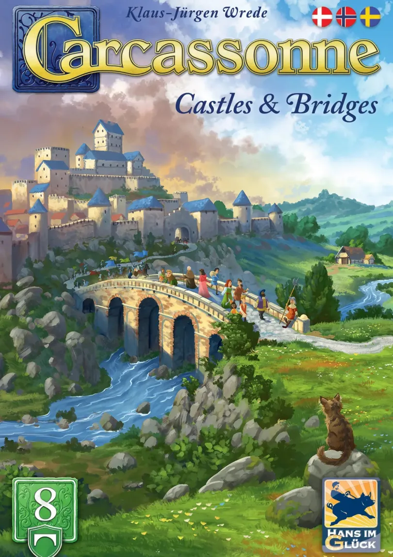 Carcassonne 30 Expansion 8 Castles Bridges Sv Carcassonne