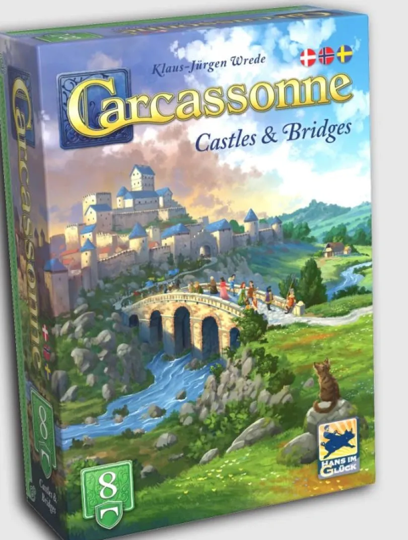Carcassonne 30 Expansion 8 Castles Bridges Sv Carcassonne