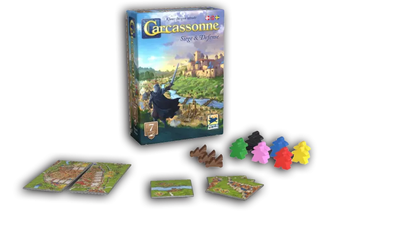 Carcassonne 3.0 - Expansion 7 Siege & Defense (sv)