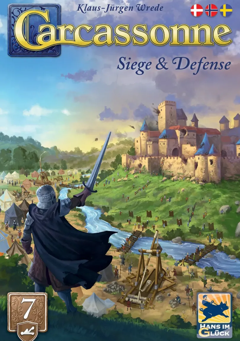 Carcassonne 3.0 - Expansion 7 Siege & Defense (sv)