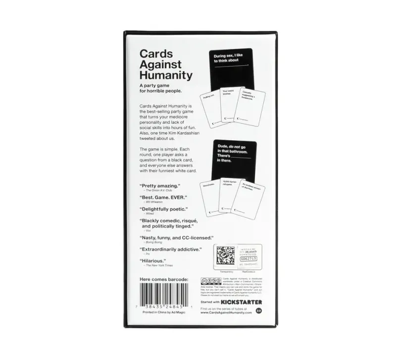 Cards Against Humanity International Edition