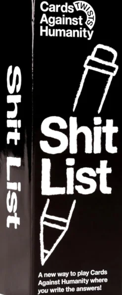 Cards Against Humanity Shit List Party Game