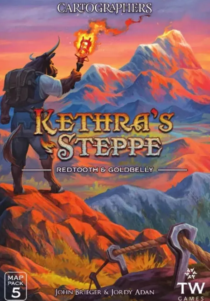 Cartographers Map Pack 5 - Kethra's Steppe