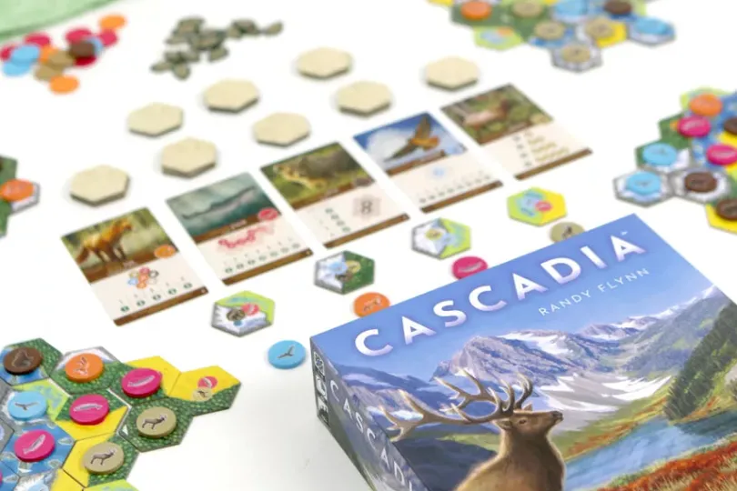 Cascadia (Kickstarter Utgåva med 5 Extra Poängkort)