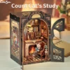 Cat's Study - Book Nook Kit - CuteBee