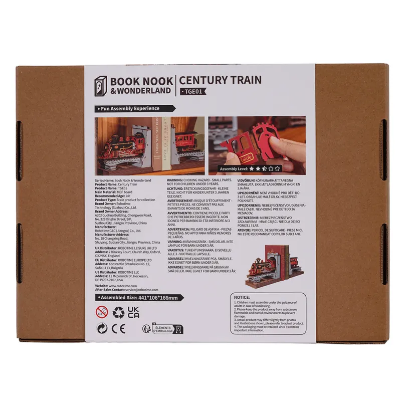 Century Train - Book End - Rolife