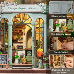 Champs-Élysées Florist - Book Nook Kit - CuteBee