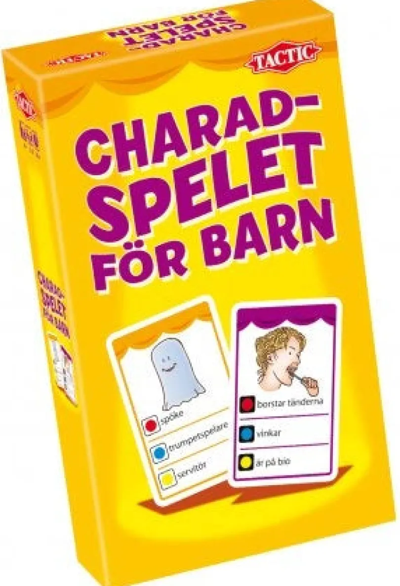 Charadspelet för barn (Resespel)
