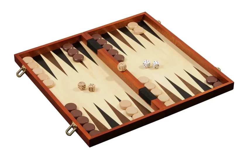 Chess Backgammon Checkers Set, field 45 mm (2510)