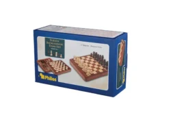 Chess Backgammon Checkers Set, travel, field18 mm, magnetic (2517)