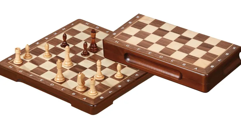 Chess cassette, field 25 mm, with numbers and letters (2724)