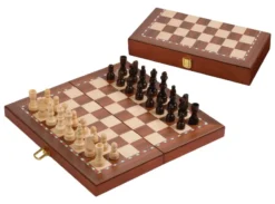 Chess cassette, travel, field 30 mm, magnetic (2712)
