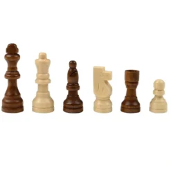 Chess checkers set, wooden box, field 35 mm (2803)