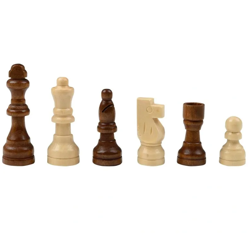 Chess checkers set, wooden box, field 35 mm (2803)