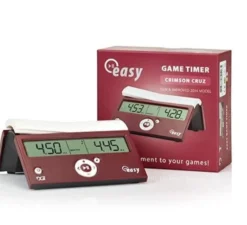 Chess Clock DGT Easy Crimson Cruz, digital