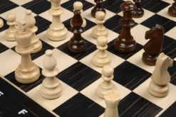 Chess-Set black, Tournament, field 50mm (2515)