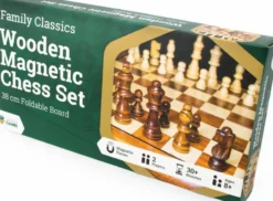 Classics Wooden Magnetic Chess Set 38 cm