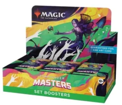 Commander Masters Set Booster Display