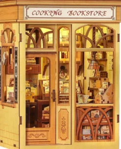 Cooking Bookstore - Book Nook Kit - CuteBee