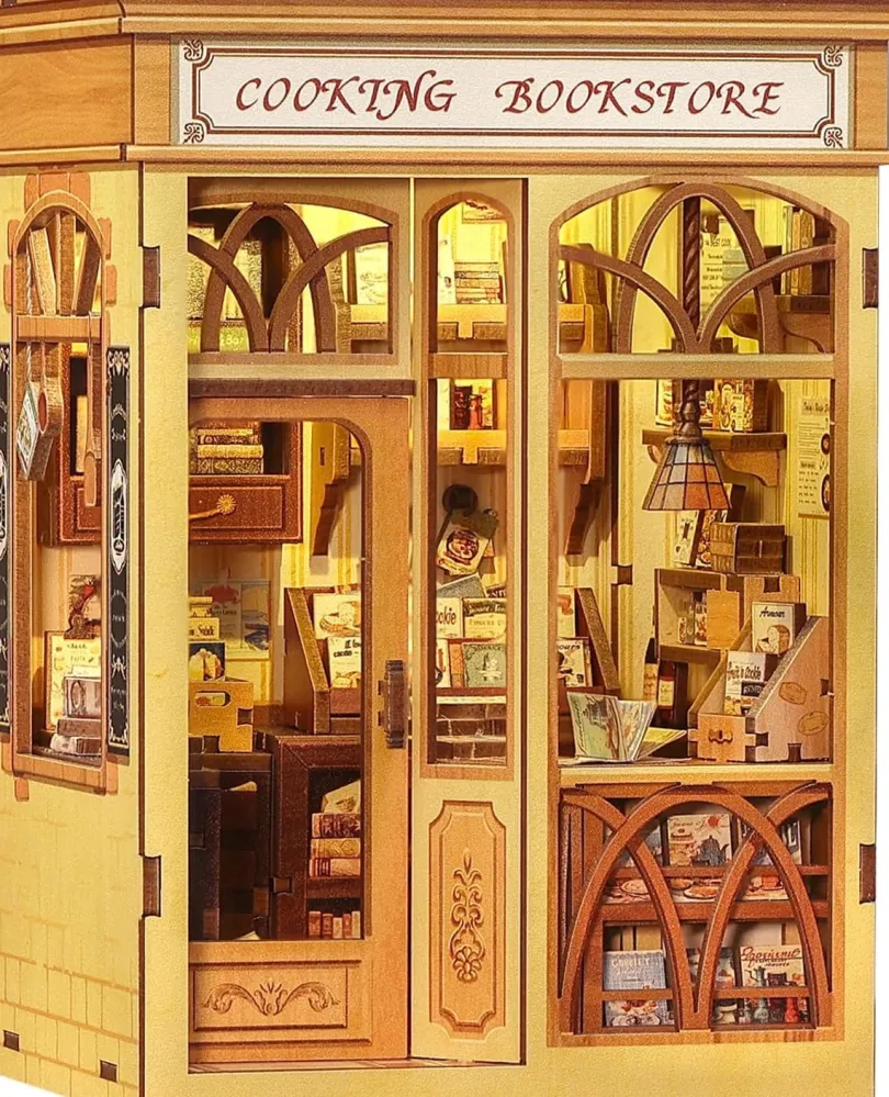 Cooking Bookstore - Book Nook Kit - CuteBee