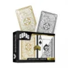Copag Legacy Bridge Size Jumbo Index Playing Cards Double Deck (black and gold)