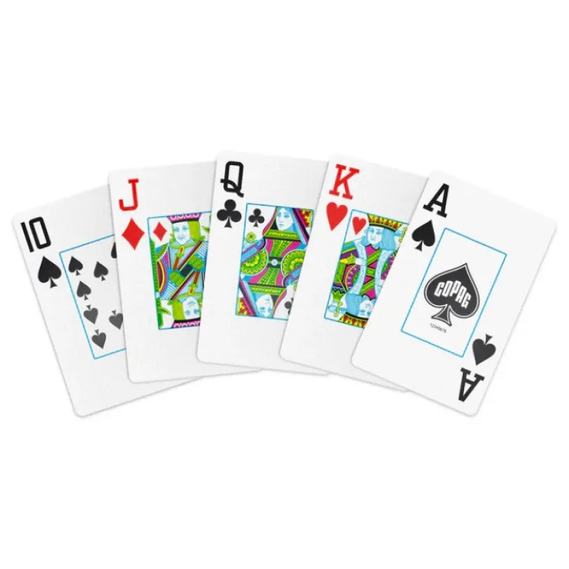 Copag Legacy Bridge Size Jumbo Index Playing Cards Double Deck (black and gold)