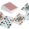 Copag Poker Size - 4 Corner Jumbo Index, 100% Plastic (Red)