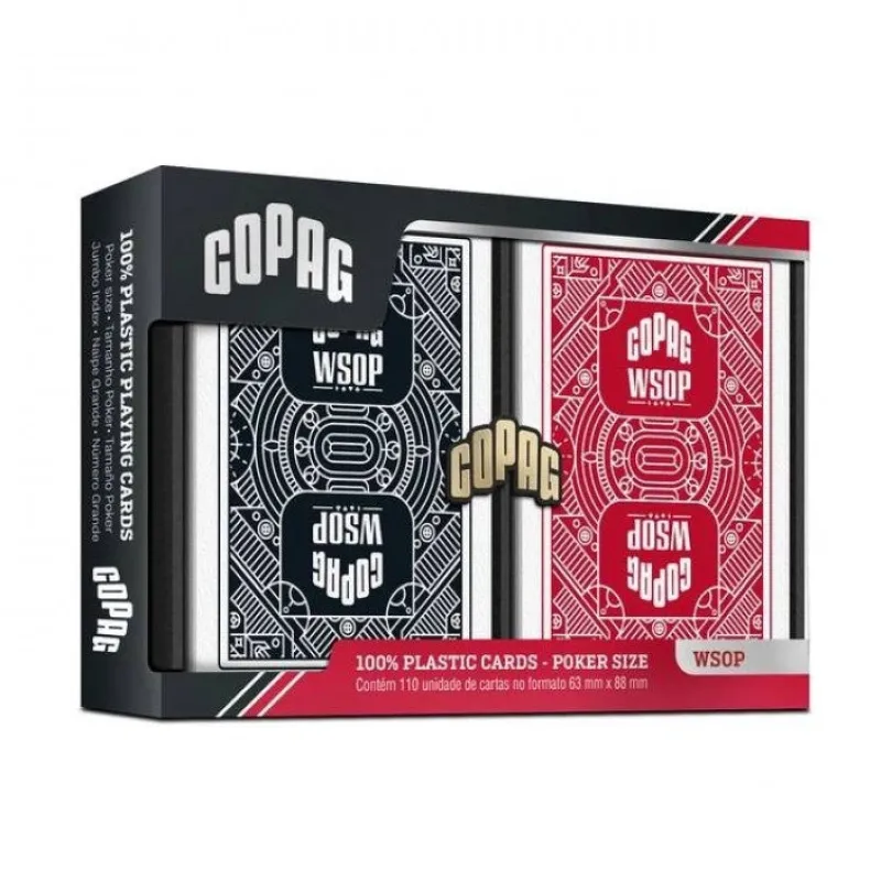 Copag Wsop Jumbo Index Double Plastic playing cards