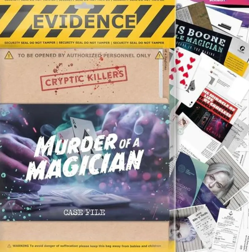 Cryptic Killers Murder of a Magician