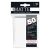 50ct Pro Matte White Standard Deck Protectors Ultrapro