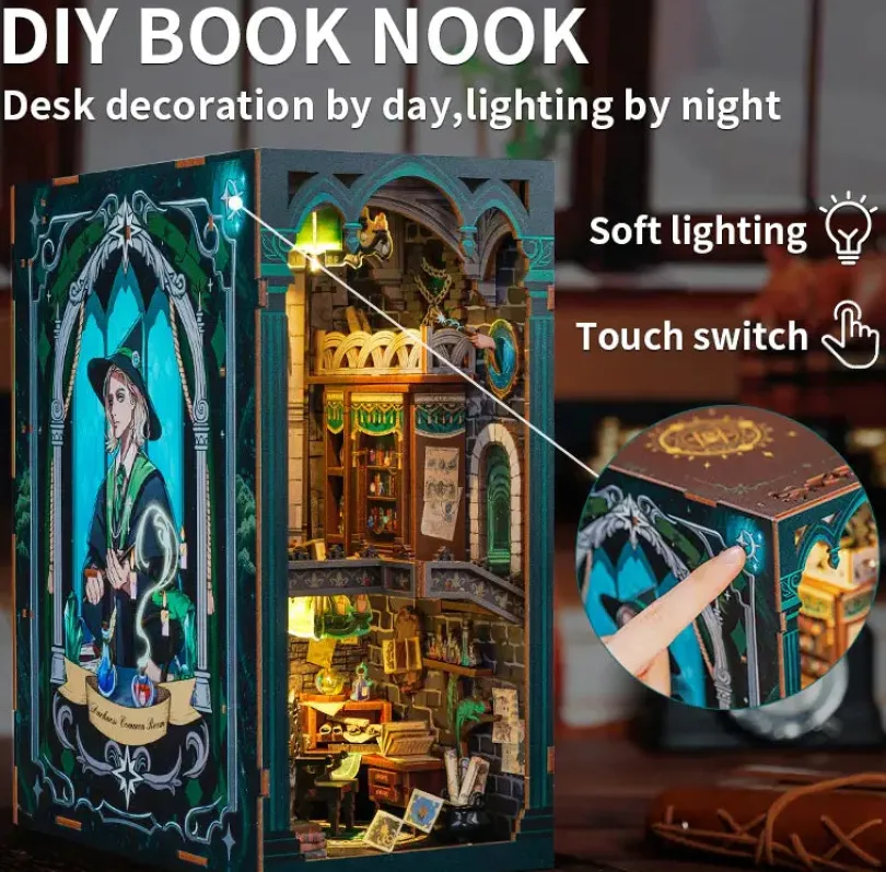 Darkness Common Room Book Nook Kit Cutebee Cutebee