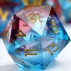 D20 Blue And Red Liquid Core (33mm)