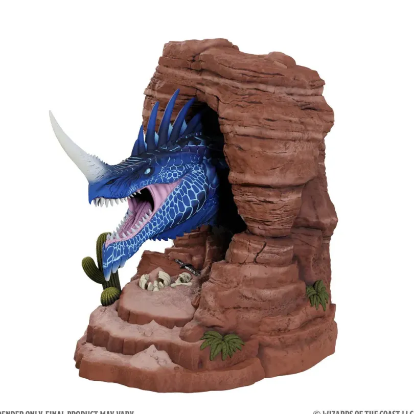 D&D Book Ends Blue Dragon