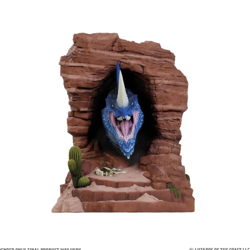 D&D Book Ends Blue Dragon