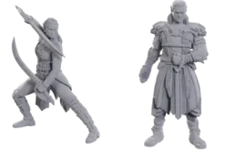 D&D Nolzur's Mini: SE BG3 - Jaheira & Halsin