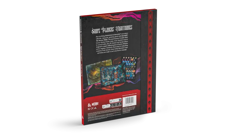 D&D Ravenloft The Horrors Within Dungeon Map pack