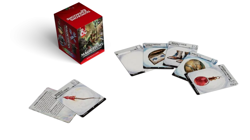 D&D Reference Cards - Magic Items (Common and Uncommon)