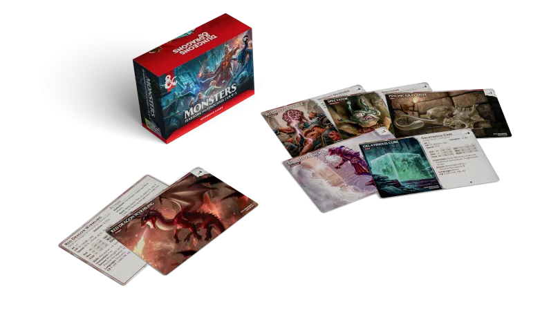 D&D Reference Cards - Monsters (Fearsome and Ferocious)