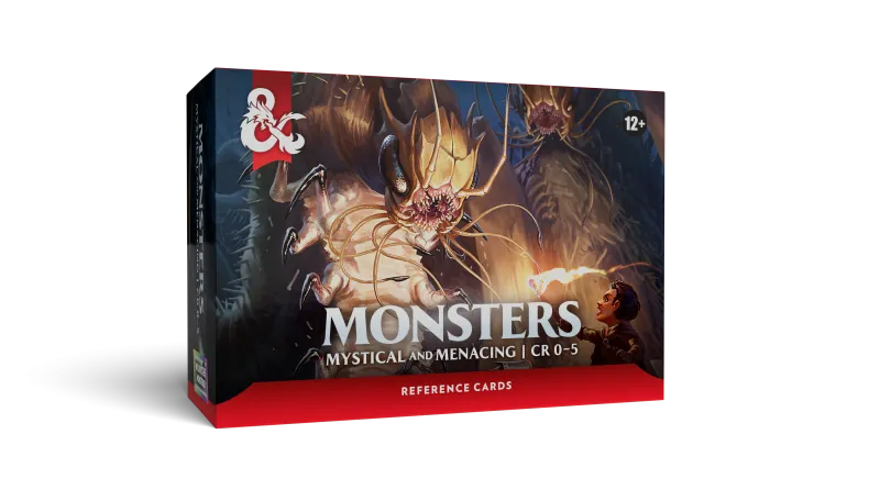 D&D Reference Cards - Monsters (Mystical and Menacing)