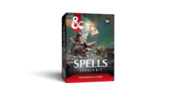 D&D Reference Cards - Spells (Levels 0-1)