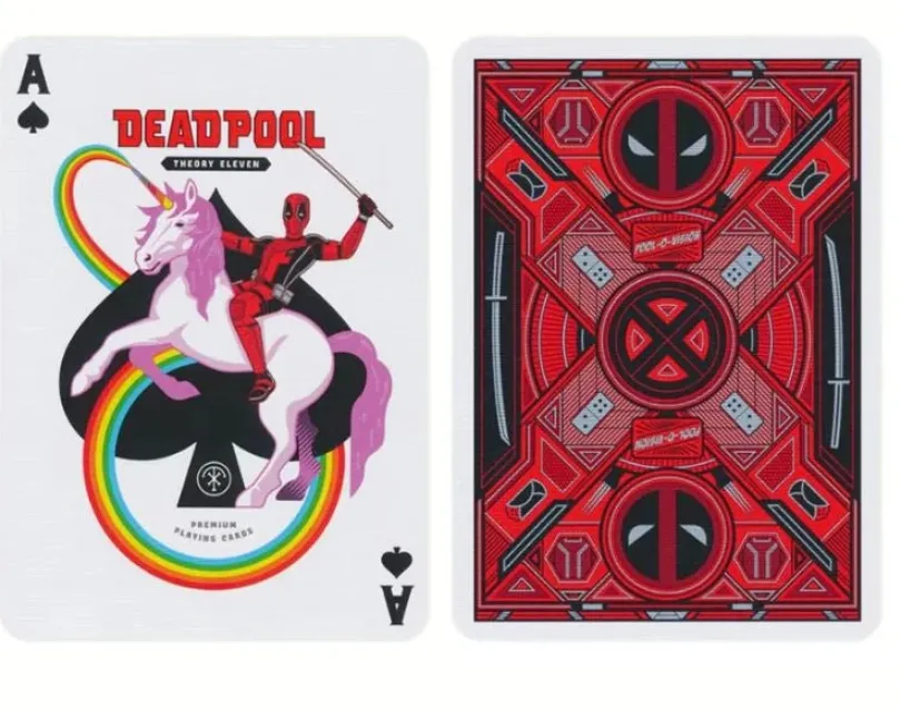 Deadpool playing cards Theory11