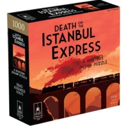 Death On The Istanbul Express Mystery Jigsaw Puzzle
