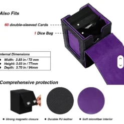 Deck Box Svart/Blå