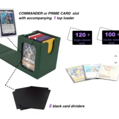Deck Box Svart/Röd