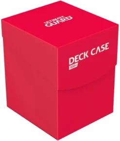 Deck Case 100 Standard Size Red Ultimate Guard