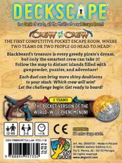 Deckscape Crew vs Crew: The Pirates' Island