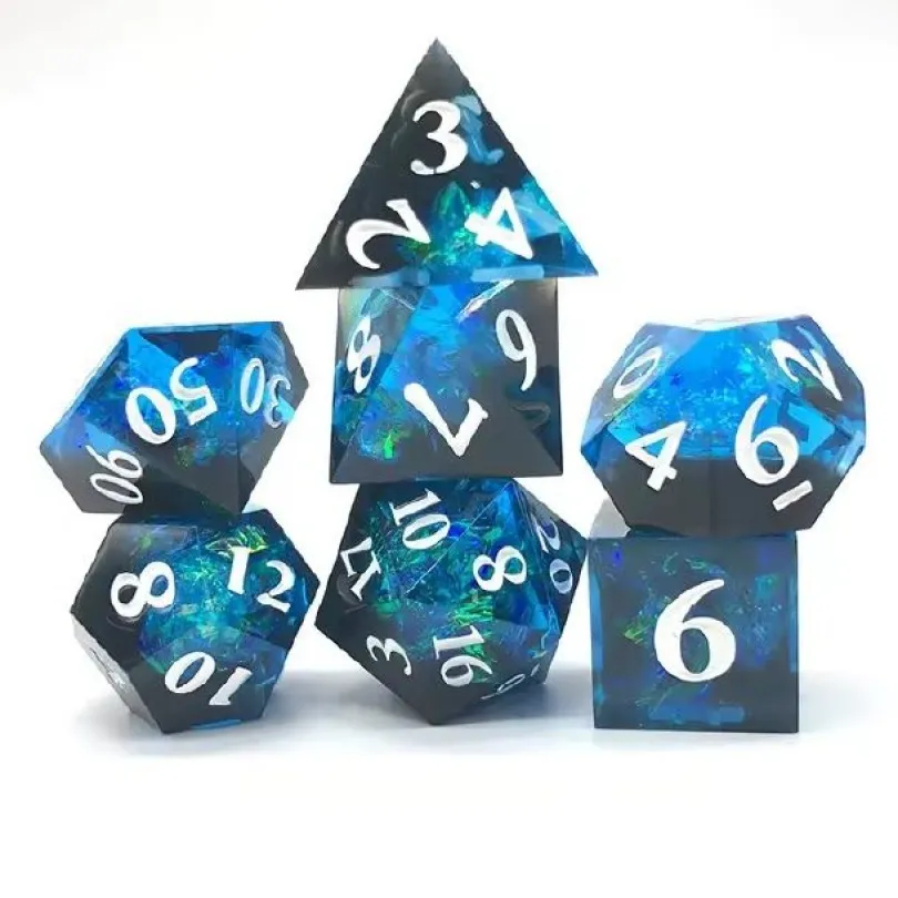 Deepest Depths Sharp Edge Sharp-Edge Dice Set (7)