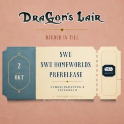 Deltagarbiljett - SWU Homeworlds Prerelease