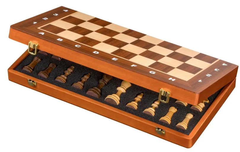 De Luxe Chess Set Field 40 Mm (2610) Philos