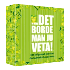 Det borde man ju veta!